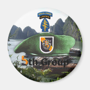 Íman Grupo de Forças Especiais 5 SF SFG Veteranos