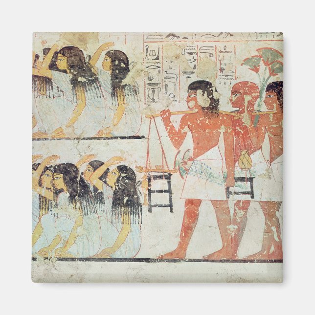 Íman Grupo de luto na procissão funerária (Frente)