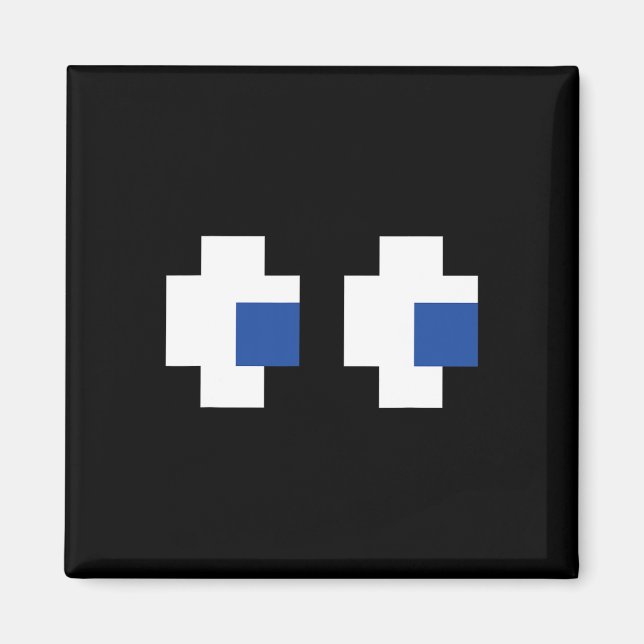 Íman Grupo de Parceiros Fantasma do Halloween do Jogos  (Frente)