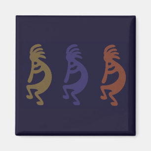 Íman Grupo Kokopelli de Flute Playing Figures