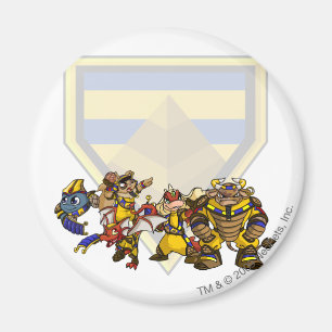 Íman Grupo perdido do deserto da equipe