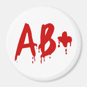 Íman Grupo Sanguíneo AB+ Hospital #Horror Positivo