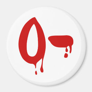 Íman Grupo Sanguíneo O - Hospital #Horror Negativo