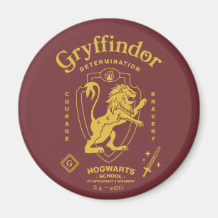 Íman GRYFFINDOR™ Determinação Coragem Bravura Brasão