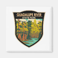 Guadalupe River Park Texas Vintage
