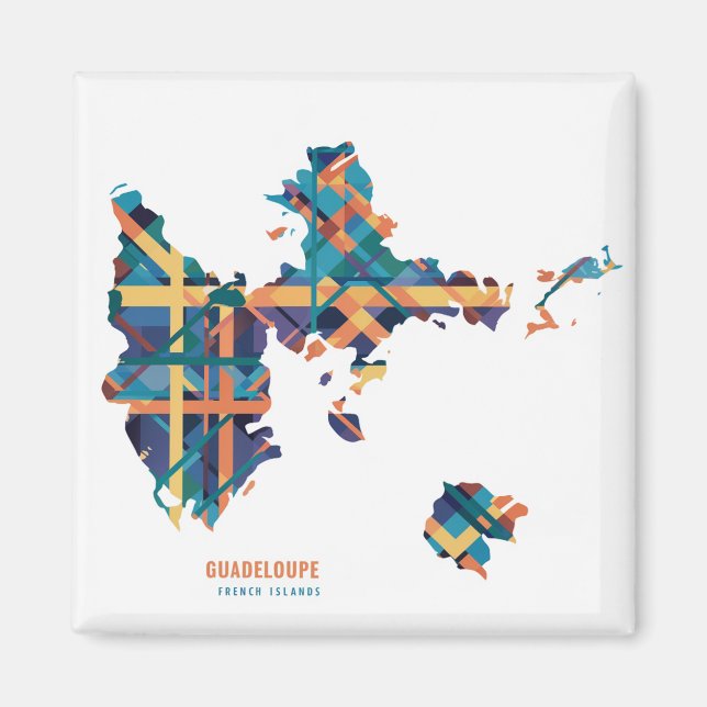 Íman Guadeloupe (Frente)