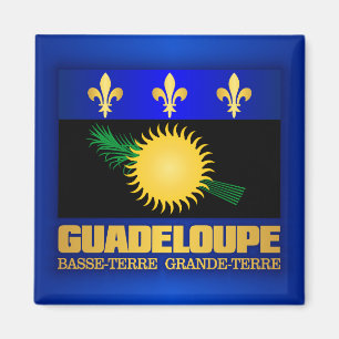 Íman Guadeloupe Flag