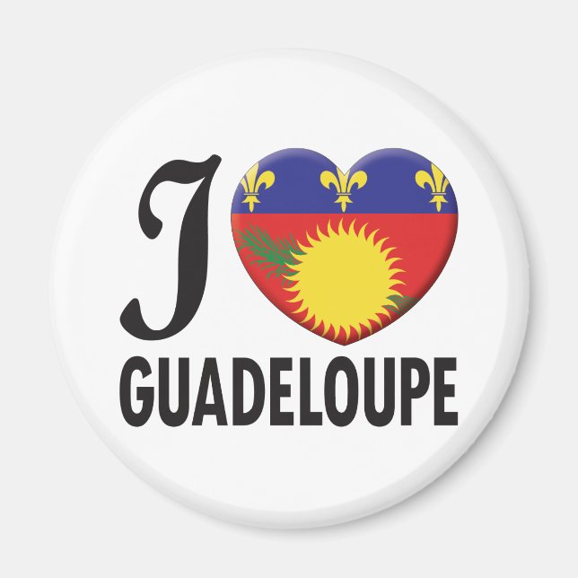 Íman Guadeloupe Love (Frente)