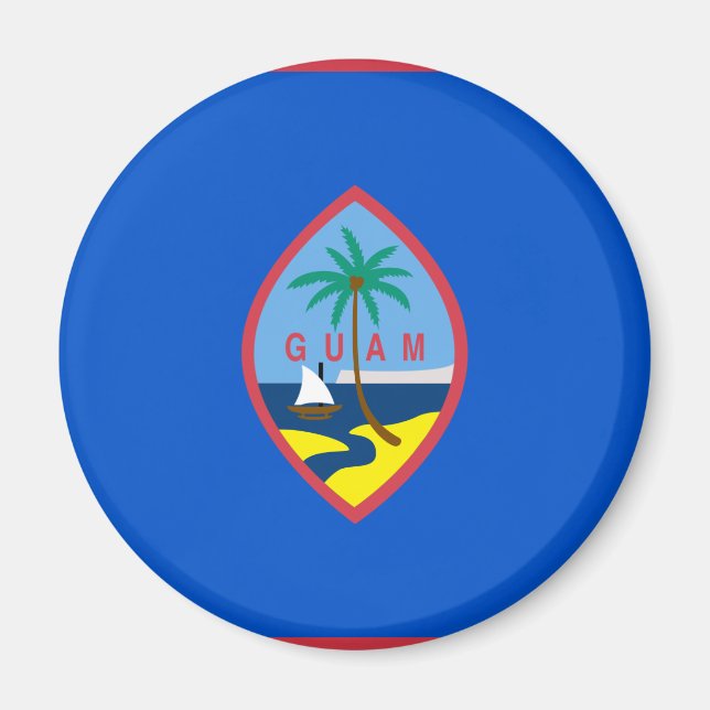 Íman Guam Flag GU (Frente)