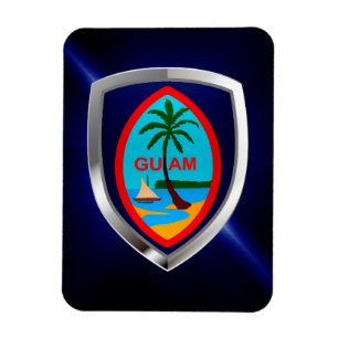 Íman Guam Mettalic Emblem