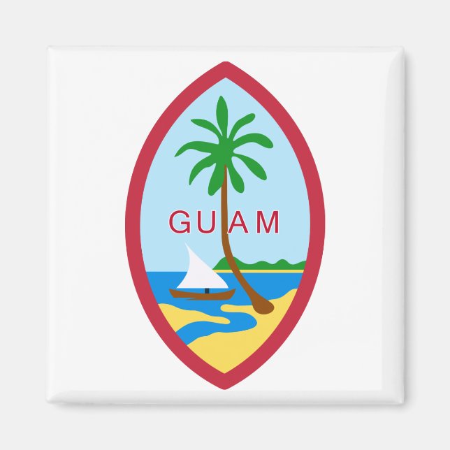 Íman Guam Seal (Frente)