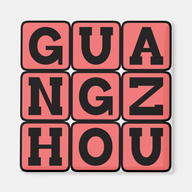 Íman Guangzhou, Cantão, Cidade na China (Frente)