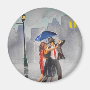 ÍMAN GUARDA-CHUVA DE DANÇA DO CASAL