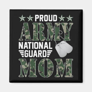 Íman Guarda Nacional do Exército Orgulhoso Mãe Família