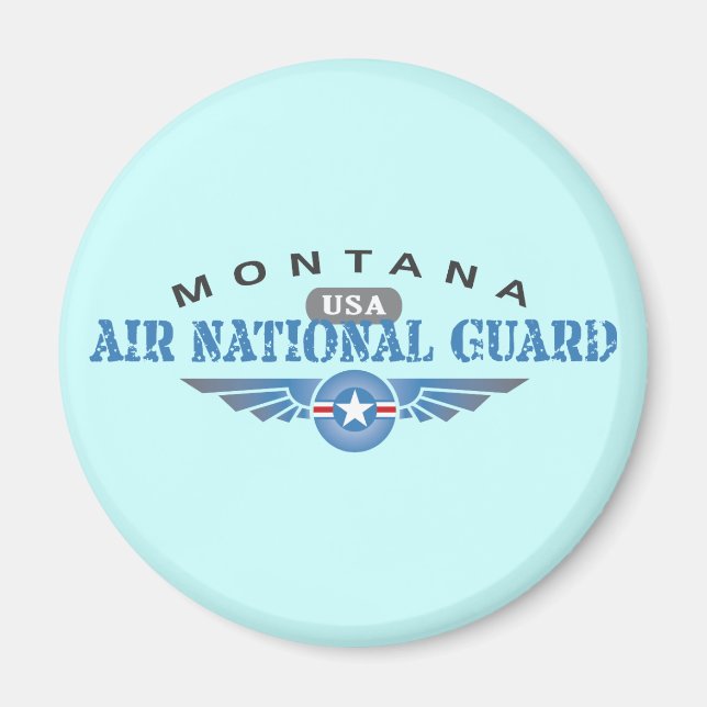 Íman Guarda Nacional Montana Air (Frente)