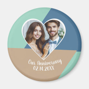 Íman Guarda-Saída de Aniversário de Casamento de Fotos