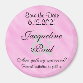 Íman Guardar a Data Cor Branca Rosa Esbranquiçada