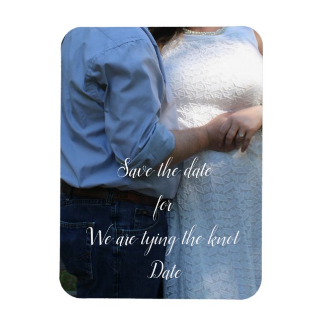 Íman Guardar a Data Marinha (Vertical)