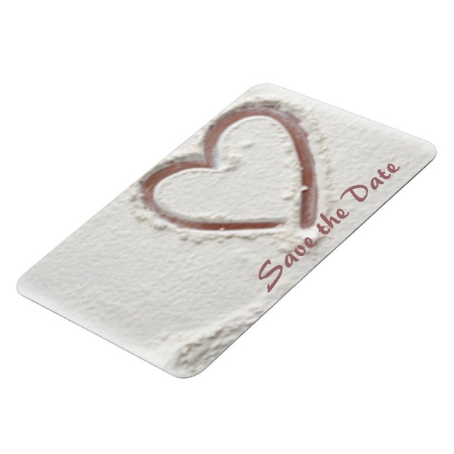 Íman Guardar o Coração de Data da Areia (Left Side)