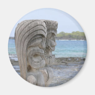 Íman Guardiães de Tiki em Kona, Havaí - ímã