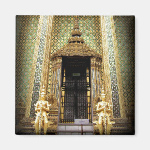 Íman Guardiães do ímã dourado da foto de Thail do