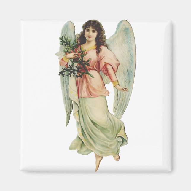 Íman Guardian Angel Divine Watchfulness & Grace Art (Frente)