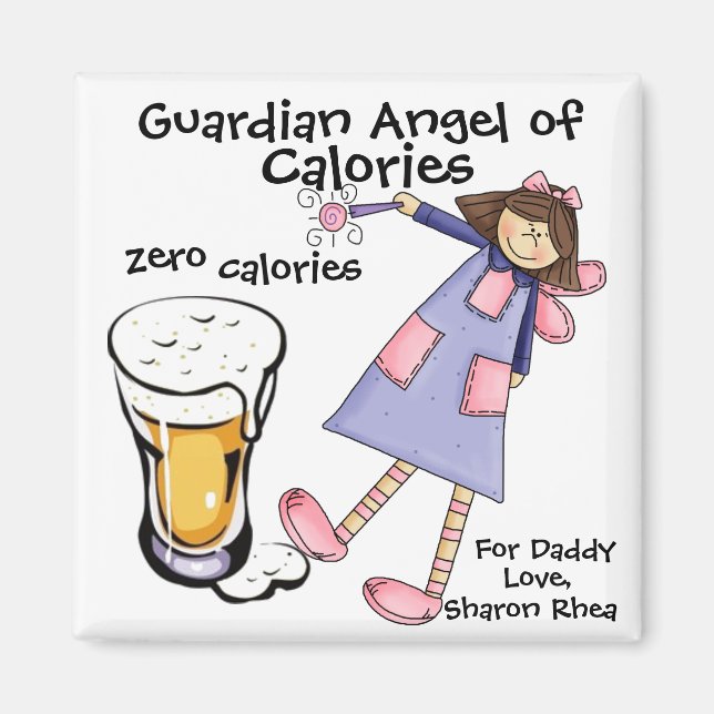 Íman Guardian Angel of Calories by SRF (Frente)