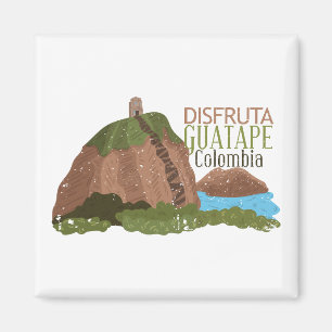Íman Guatape Colombia El Peñol Viagens vintage