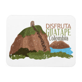 Íman Guatape Colombia El Peñol Viagens vintage