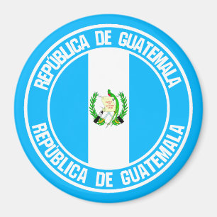 Íman Guatemala Round Emblem