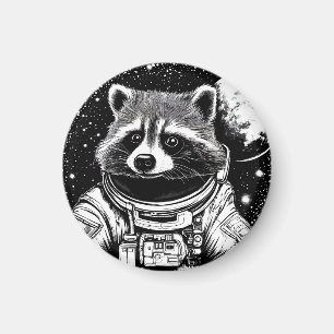 Íman guaxinim astronauta