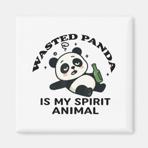 Íman Guaxinim Engraçado, Meu Animal Espiritual É Um Pan