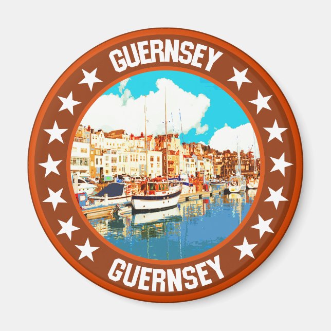 Íman Guernsey (Frente)