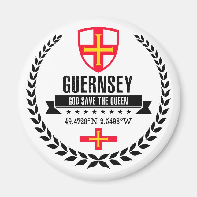 Íman Guernsey (Frente)