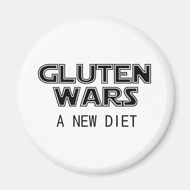 Íman Guerra do Glúten: Uma nova dieta, o celíaco, sem g (Frente)