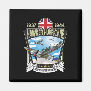 Íman Guerra Mundial 2 Aeronaves britânicas Hawker Hurri