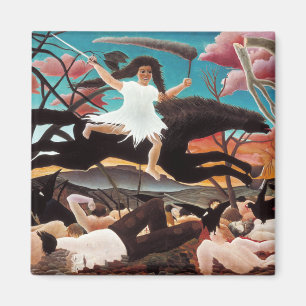 Íman Guerra ou Corrida de Discórdia, Henri Rousseau