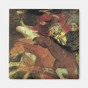 Íman Guerra por Arnold Bocklin, Simbolismo Antigo Arte 