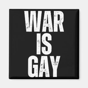 Íman Guerra retrô é gay engraçado sem guerra para homen