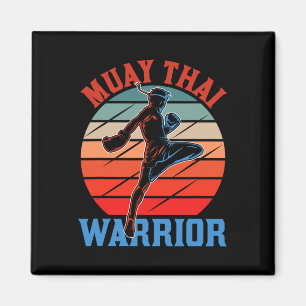 Íman Guerreiro de Muay Thai Artes Marciais Hobby Boxead