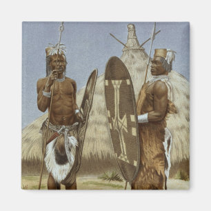 Íman Guerreiros de Nyam-nyam da história da humanidade