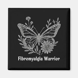 Íman Guerrerro da Fibromialgia Conscientização Borbolet
