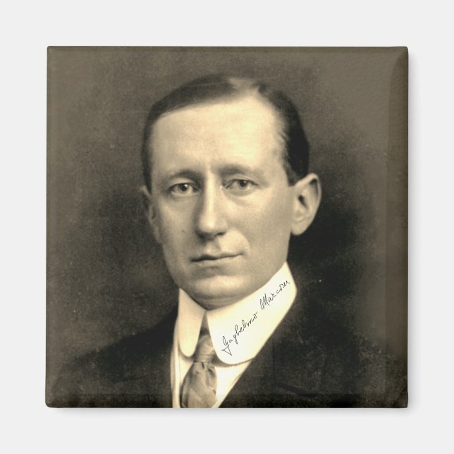 Íman Guglielmo Marconi (Frente)