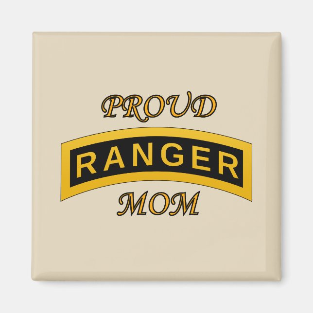 Íman Guia do Exército Ranger - Mãe Orgulhosa - Magnet (Frente)