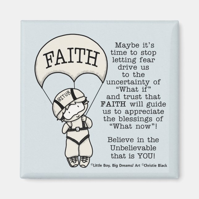 Íman Guia Faith Will (Frente)