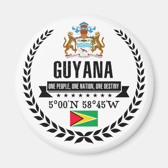 Íman Guiana (Frente)