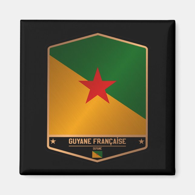 Íman Guiana Francesa (Frente)