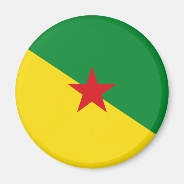 Íman guiana francesa (Frente)