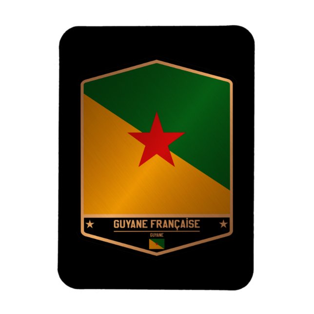 Íman Guiana Francesa (Vertical)