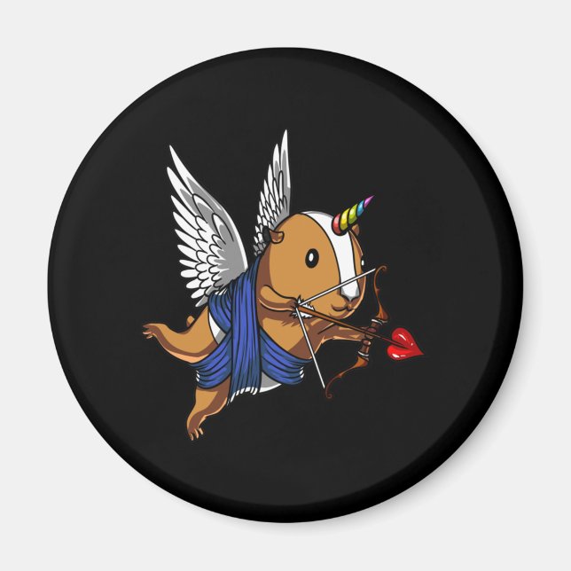Íman Guiné Pig Unicorn (Frente)
